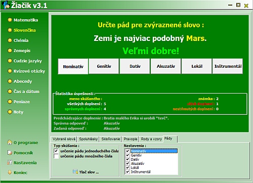 Žiačik — ukážka